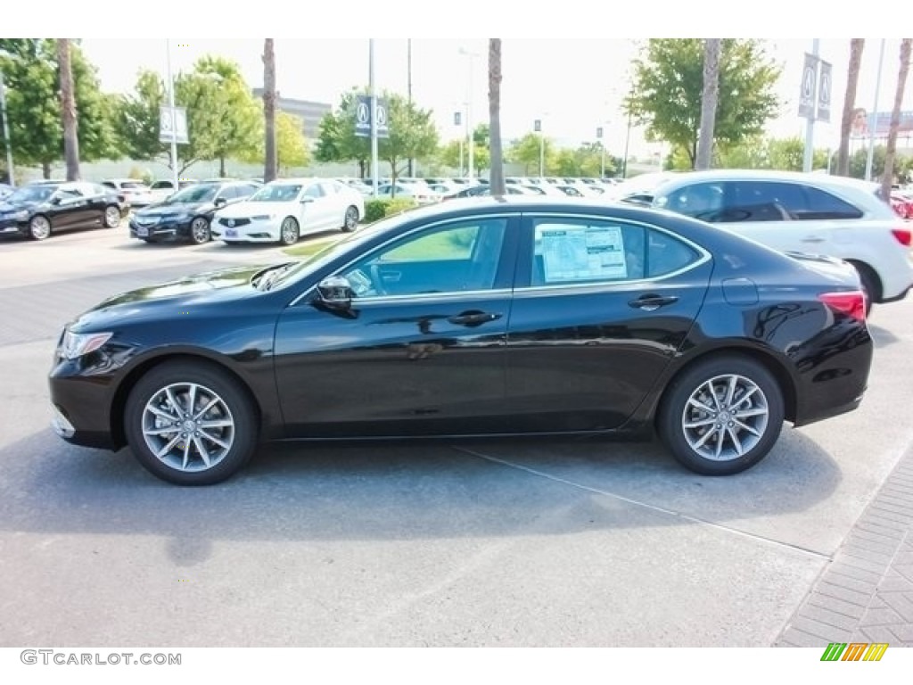 2018 TLX Sedan - Crystal Black Pearl / Ebony photo #4