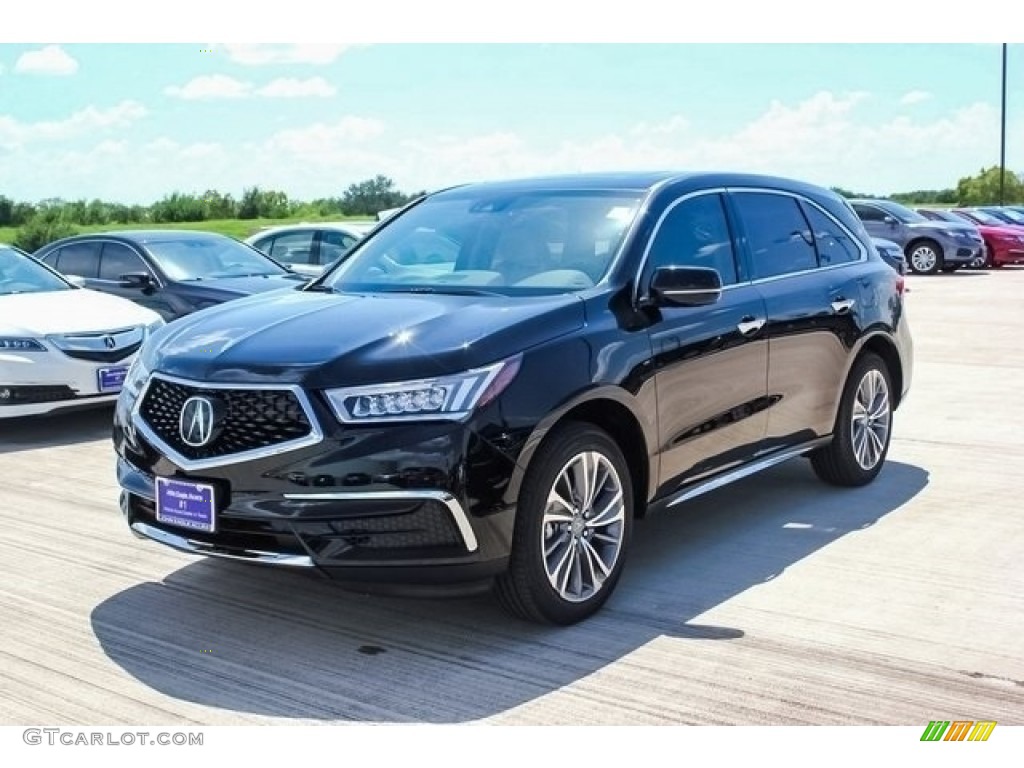 2017 MDX  - Crystal Black Pearl / Parchment photo #3