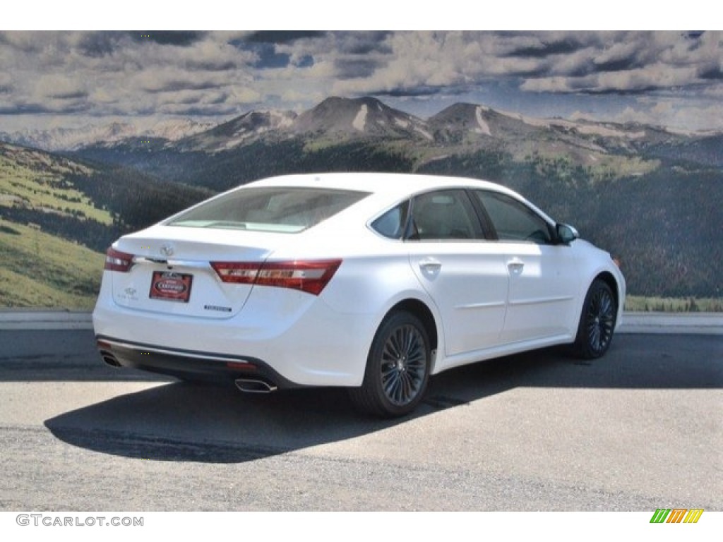 2017 Avalon Touring - Blizzard Pearl White / Light Gray photo #3