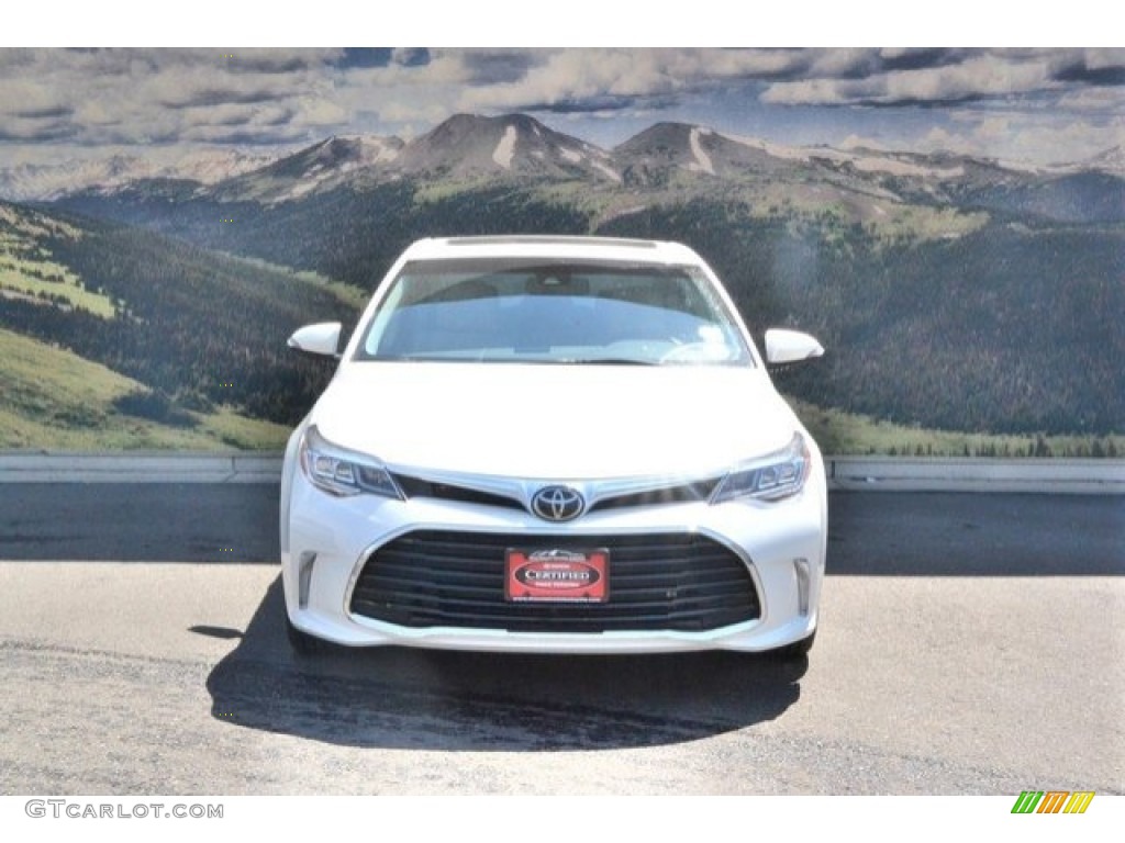2017 Avalon Touring - Blizzard Pearl White / Light Gray photo #4