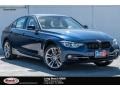 2017 Mediterranean Blue Metallic BMW 3 Series 330i Sedan  photo #1