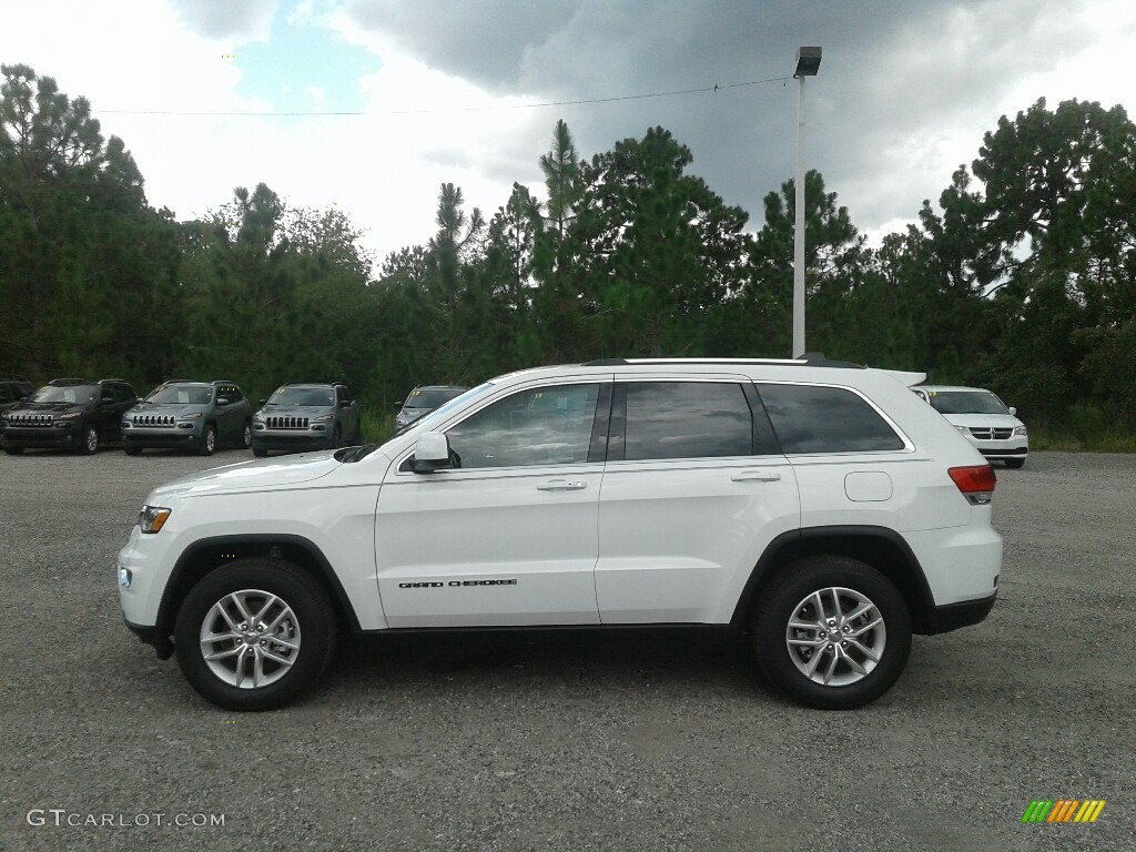 2017 Grand Cherokee Laredo - Bright White / Black photo #2