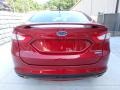 2014 Ruby Red Ford Fusion Titanium AWD  photo #3