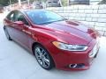 Ruby Red - Fusion Titanium AWD Photo No. 7