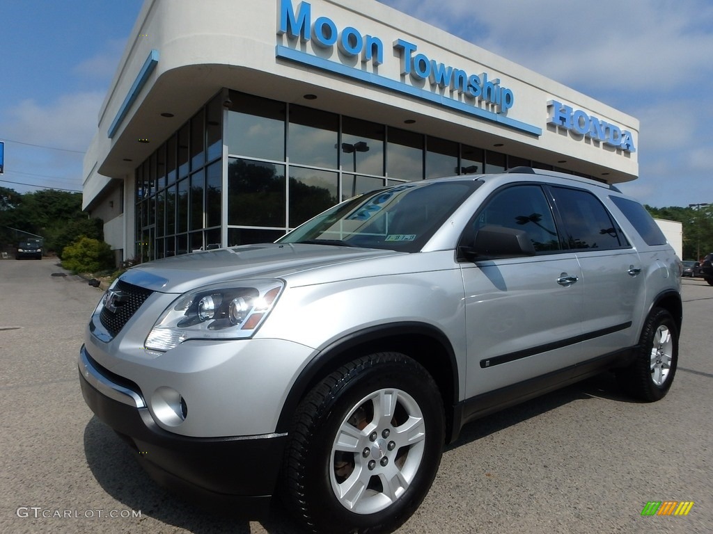 2010 Acadia SL AWD - Silver Green Metallic / Light Titanium photo #1