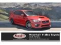 2015 Lightning Red Subaru WRX STI  photo #1