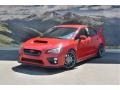 2015 Lightning Red Subaru WRX STI  photo #5