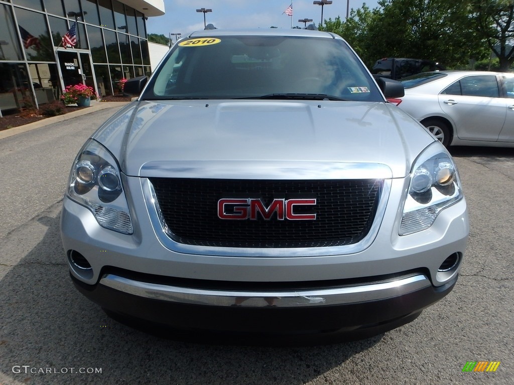 2010 Acadia SL AWD - Silver Green Metallic / Light Titanium photo #9