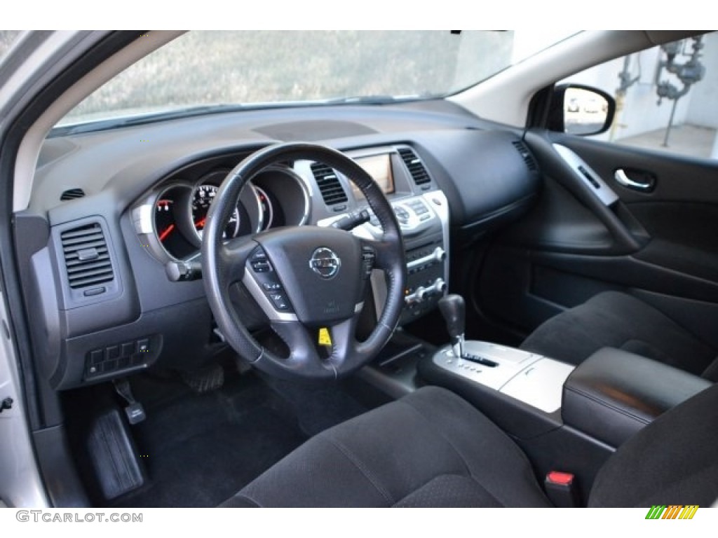 2012 Murano SV AWD - Brilliant Silver / Black photo #9