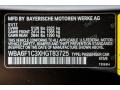 475: Black Sapphire Metallic 2017 BMW 6 Series 640i Convertible Color Code