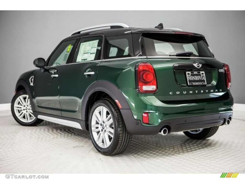 2017 Countryman Cooper S - British Racing Green II Metallic / Carbon Black photo #3