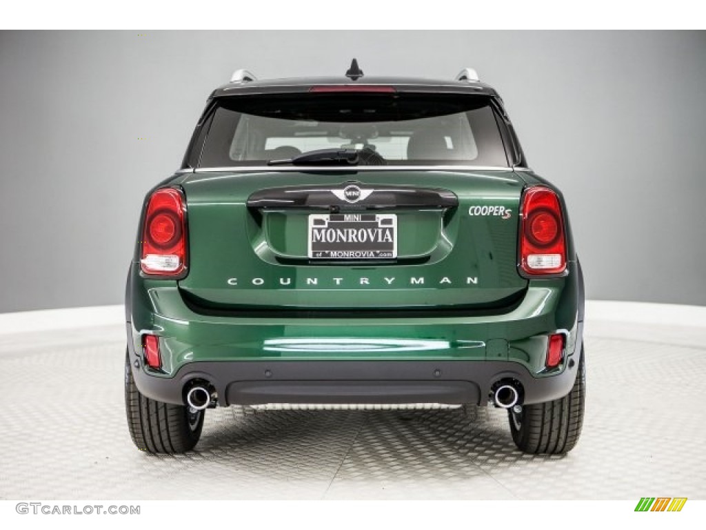 2017 Countryman Cooper S - British Racing Green II Metallic / Carbon Black photo #4