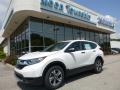 2017 White Diamond Pearl Honda CR-V LX AWD  photo #1