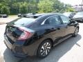 Crystal Black Pearl - Civic LX Hatchback Photo No. 4