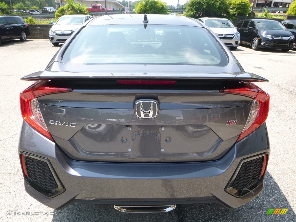 2017 Civic Si Sedan - Modern Steel Metallic / Black photo #3