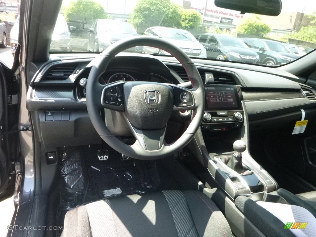 2017 Civic Si Sedan - Modern Steel Metallic / Black photo #10