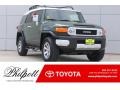 Army Green 2014 Toyota FJ Cruiser 4WD