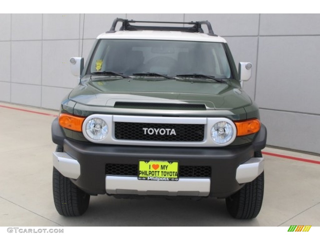 2014 FJ Cruiser 4WD - Army Green / Dark Charcoal photo #2