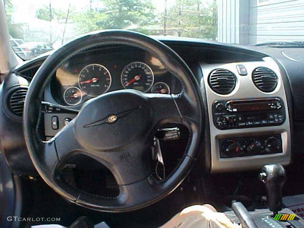 2003 Sebring LXi Coupe - Steel Blue Pearlcoat / Black photo #8
