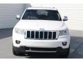 2013 Bright White Jeep Grand Cherokee Limited  photo #2