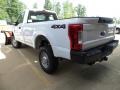 Oxford White - F350 Super Duty XL Regular Cab 4x4 Plow Truck Photo No. 4