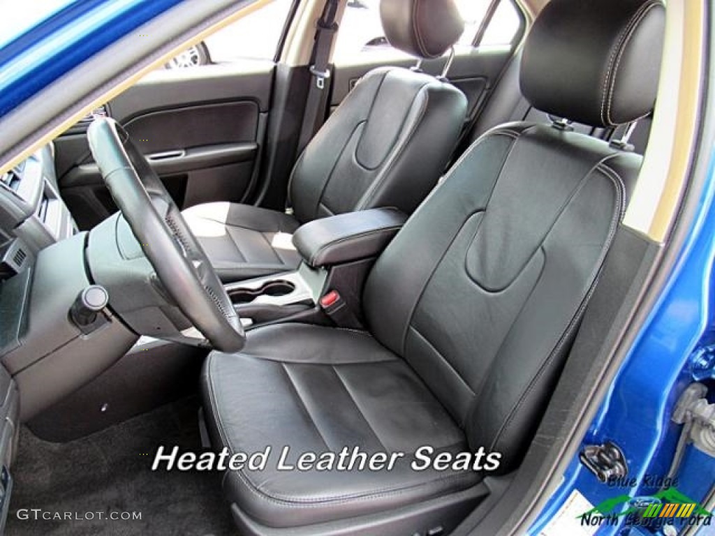 2012 Fusion SEL - Blue Flame Metallic / Charcoal Black photo #11