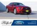 2014 Race Red Ford Mustang V6 Premium Coupe  photo #1