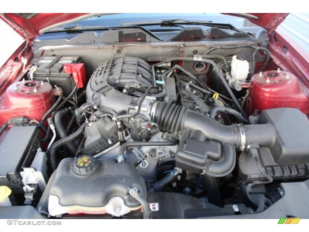 2014 Mustang V6 Premium Coupe - Race Red / Charcoal Black photo #34