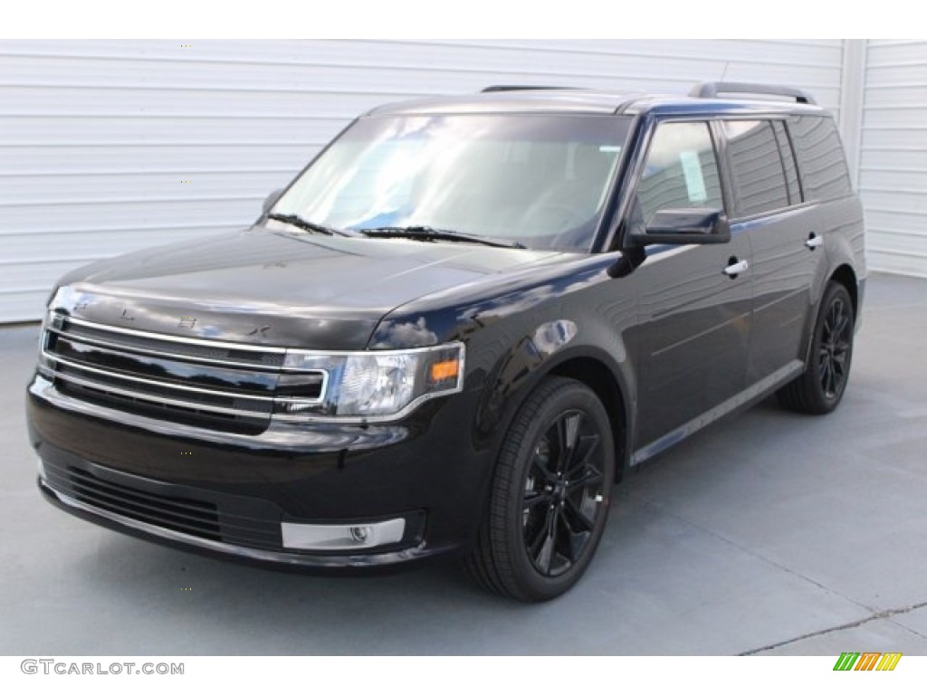 Shadow Black 2017 Ford Flex SEL Exterior Photo #121686858