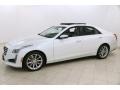 Crystal White Tricoat - CTS Luxury AWD Photo No. 3