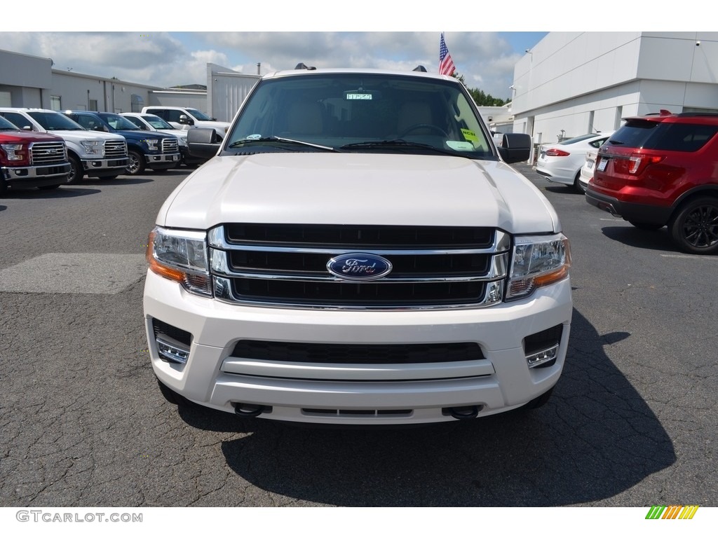 2017 Expedition EL XLT 4x4 - White Platinum / Dune photo #4