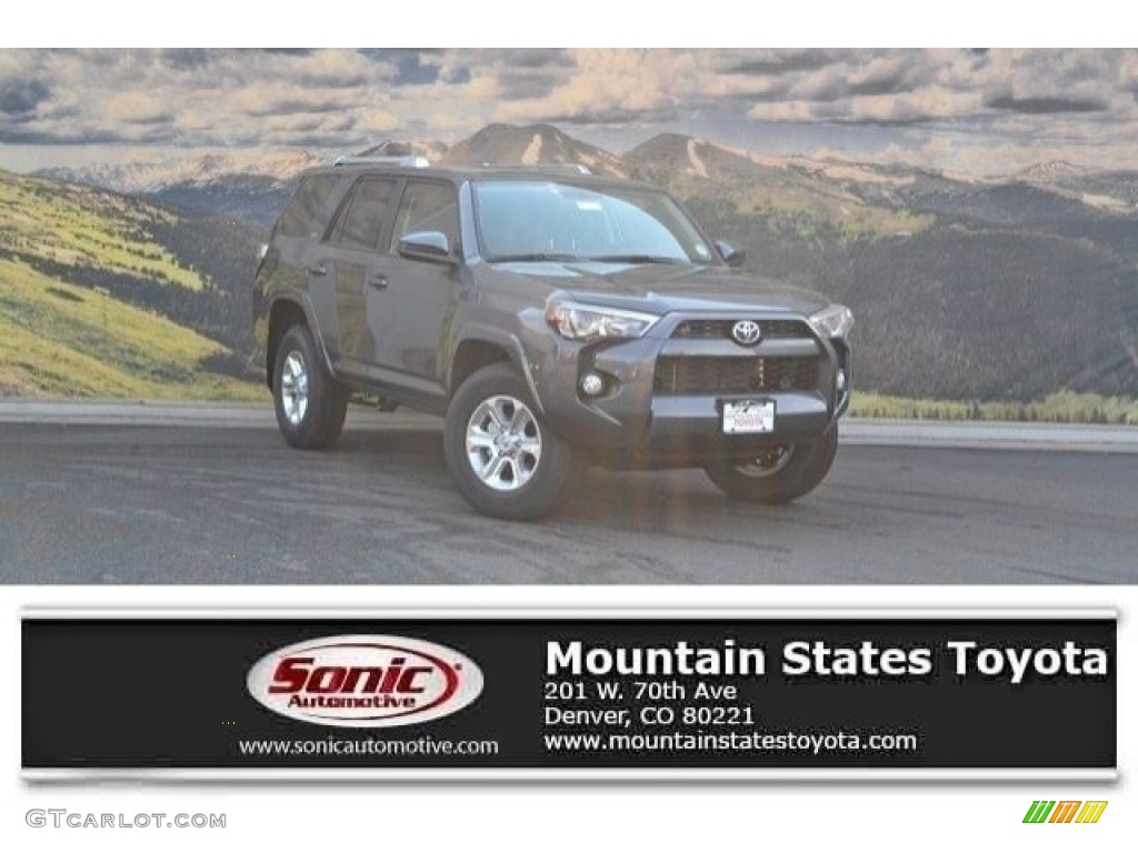 2017 4Runner SR5 4x4 - Magnetic Gray Metallic / Black photo #1