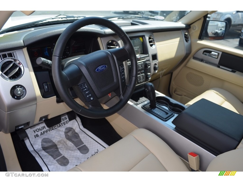 2017 Expedition EL XLT 4x4 - White Platinum / Dune photo #8