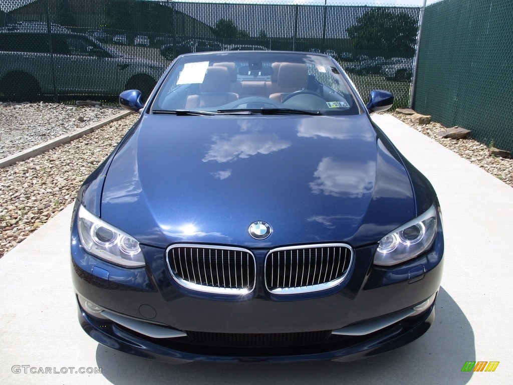 2013 3 Series 328i Convertible - Deep Sea Blue Metallic / Saddle Brown photo #6