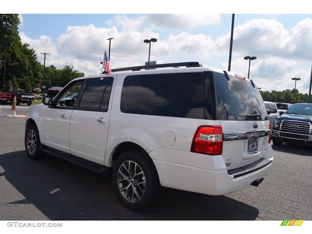 2017 Expedition EL XLT 4x4 - White Platinum / Dune photo #24