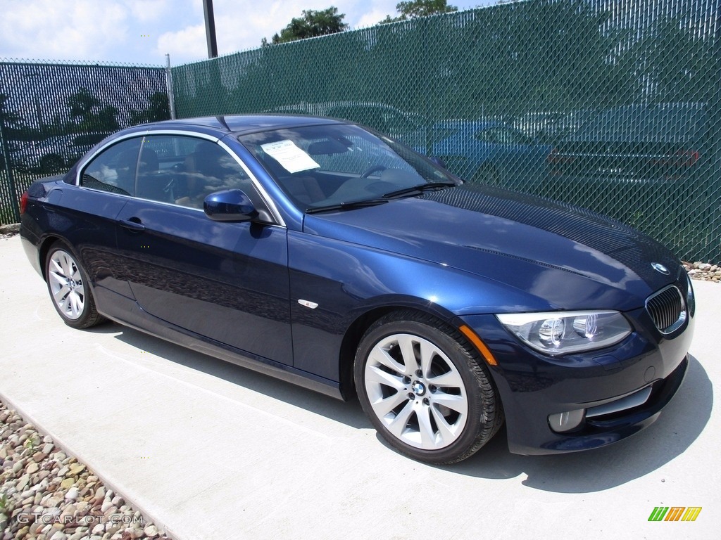 2013 3 Series 328i Convertible - Deep Sea Blue Metallic / Saddle Brown photo #15