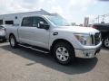 Brilliant Silver 2017 Nissan Titan SV Crew Cab 4x4