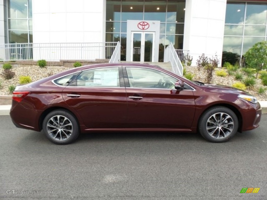 2018 Avalon XLE - Ooh La La Rouge Mica / Almond photo #2