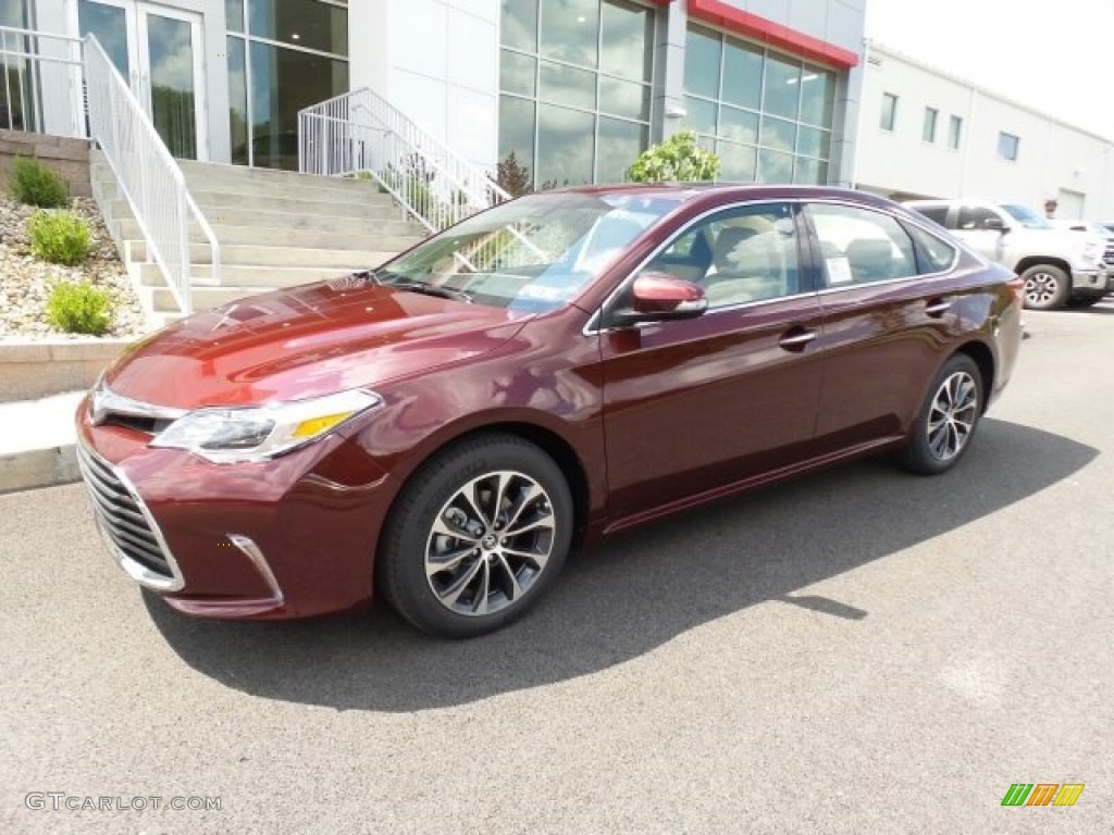 2018 Avalon XLE - Ooh La La Rouge Mica / Almond photo #5