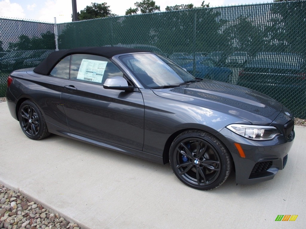 Mineral Grey Metallic 2017 BMW 2 Series M240i xDrive Convertible Exterior Photo #121691285