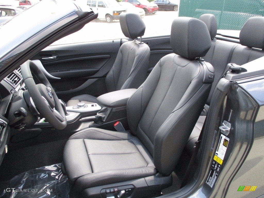 Black Interior 2017 BMW 2 Series M240i xDrive Convertible Photo #121691333