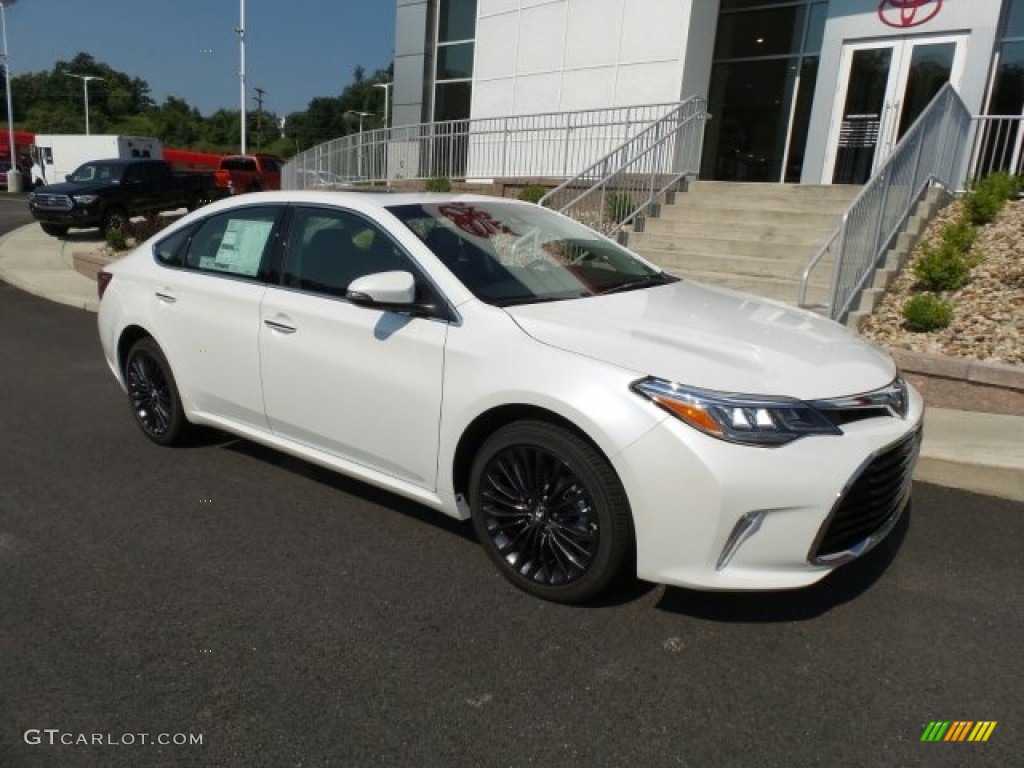 2018 Avalon Touring - Blizzard White Pearl / Black photo #1