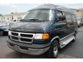 2001 Dark Spruce Green Metallic Dodge Ram Van 1500 Passenger Conversion  photo #3