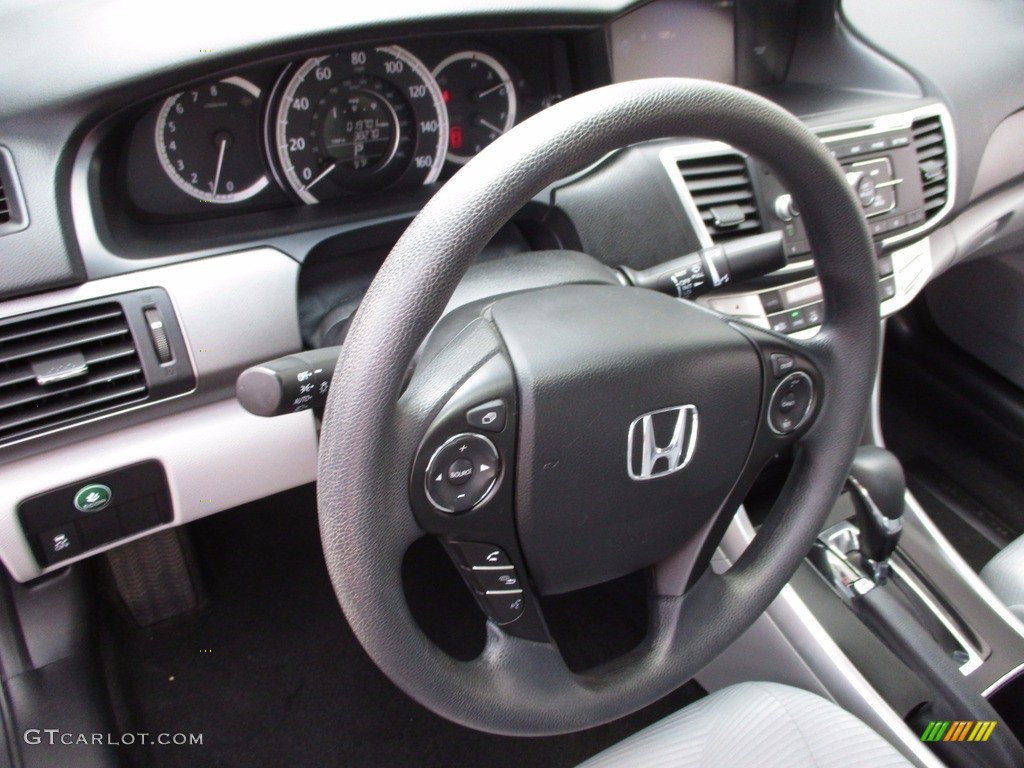 2014 Accord LX Sedan - Modern Steel Metallic / Gray photo #13