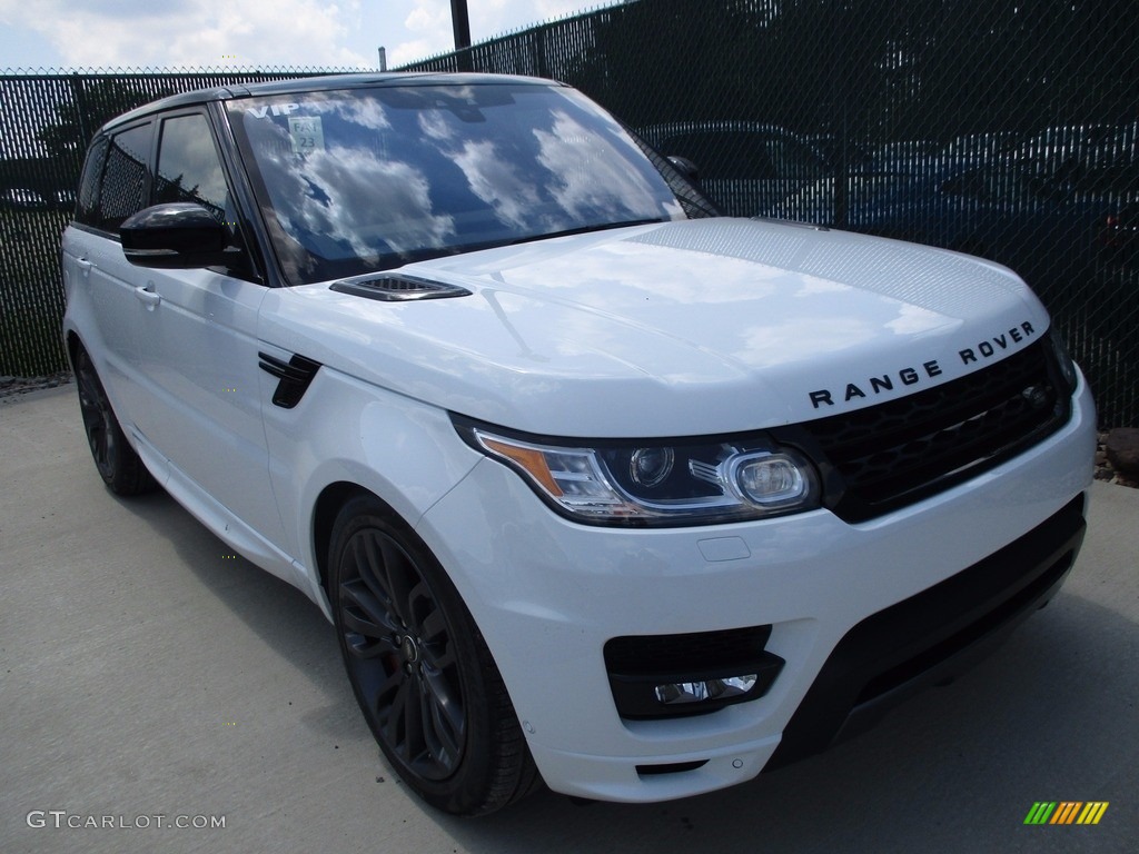 2017 Range Rover Sport HSE Dynamic - Fuji White / Ebony/Ebony photo #6