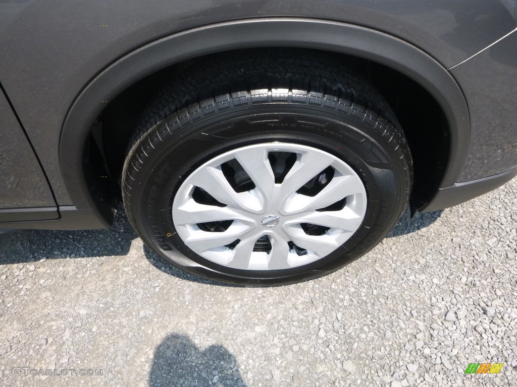 2017 Rogue S AWD - Gun Metallic / Charcoal photo #2