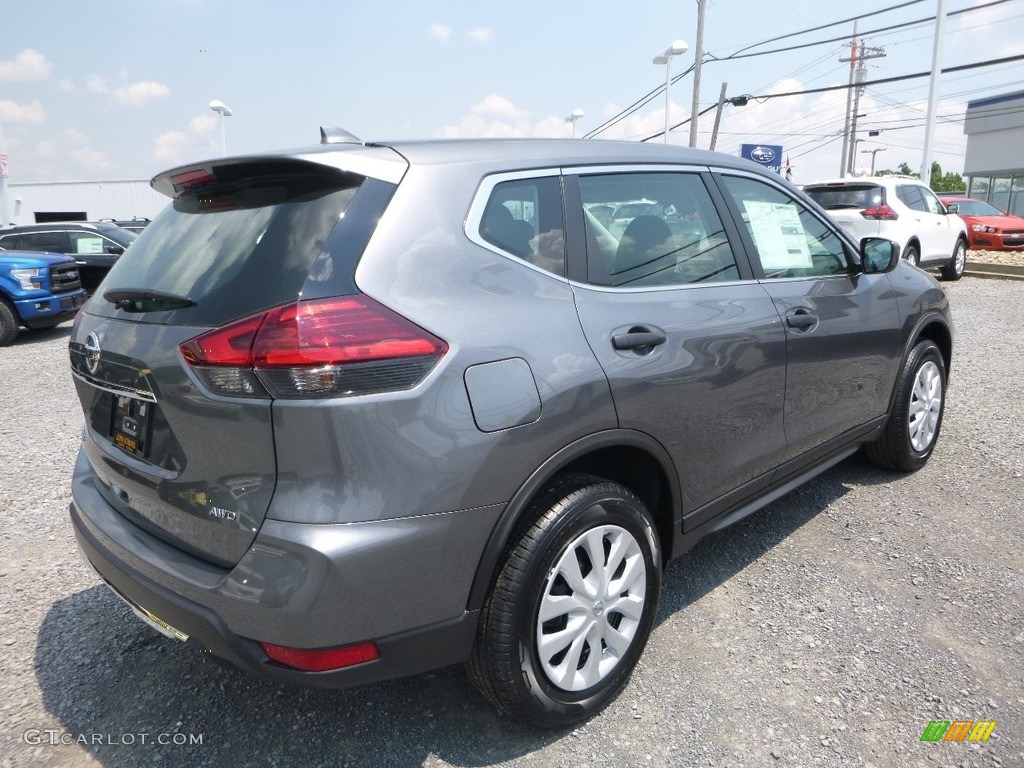 2017 Rogue S AWD - Gun Metallic / Charcoal photo #4