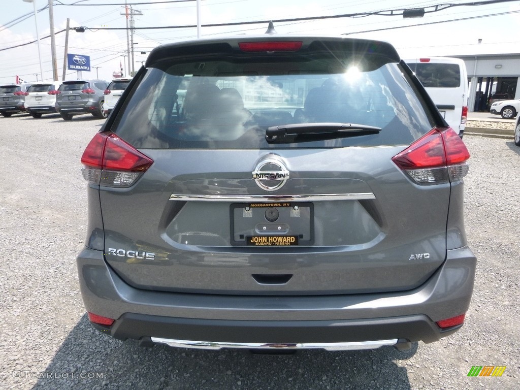 2017 Rogue S AWD - Gun Metallic / Charcoal photo #5