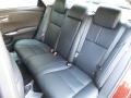 2018 Toyota Avalon Black Interior Rear Seat Photo