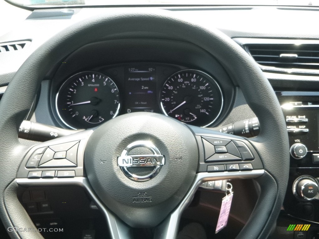 2017 Rogue S AWD - Gun Metallic / Charcoal photo #20